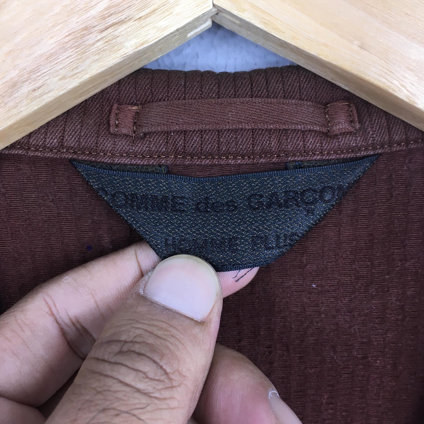 AD2000 Comme Des Garcons Homme Plus Brown Corduroy Jacket Medium