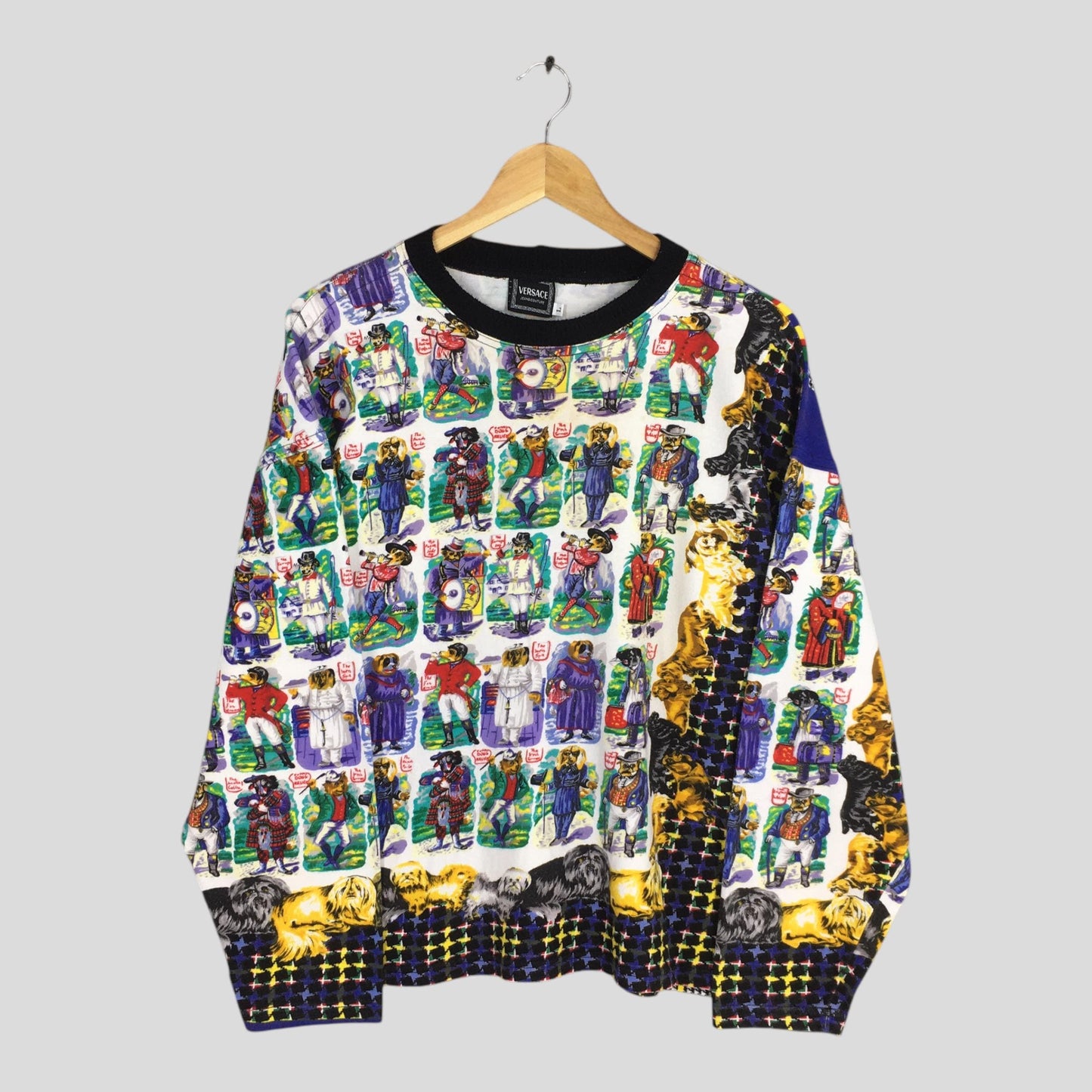 Versace Jeans Couture Multicolor Tshirt Large