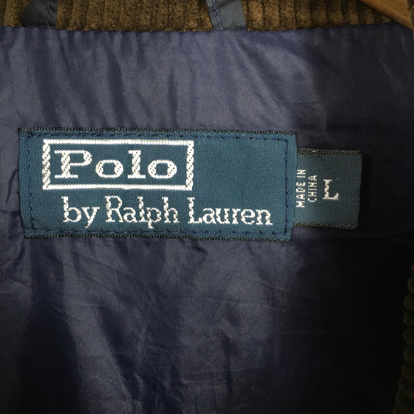 Polo Ralph Lauren Blue Vest Jacket Large