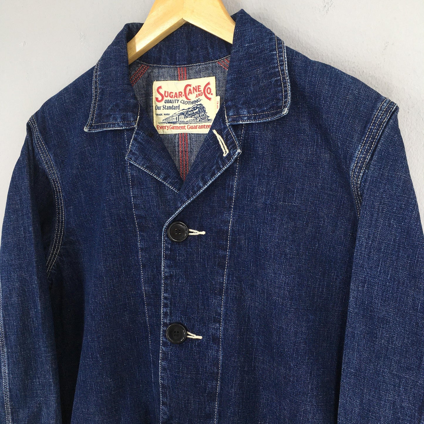 Sugar Cane Workers Denim Japan Jacket