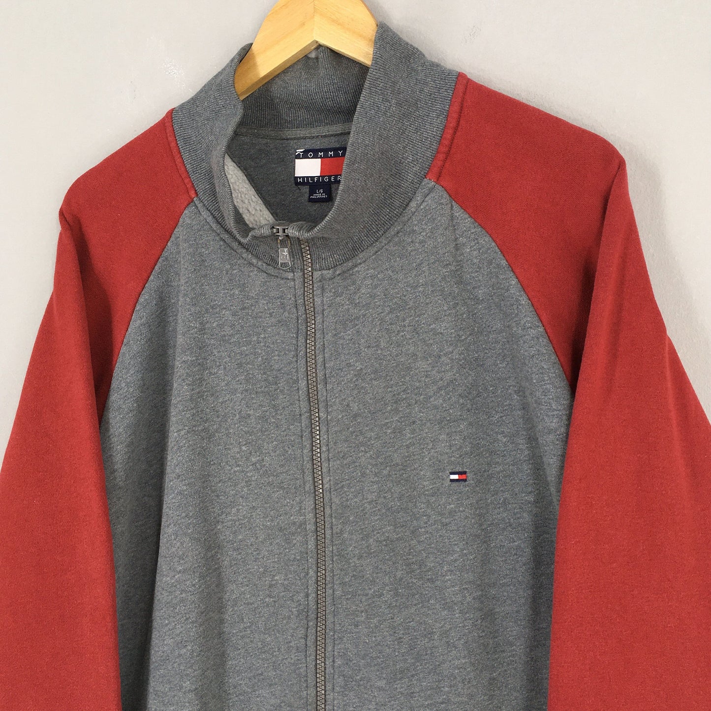 Tommy Hilfiger Zipper Sweater Large