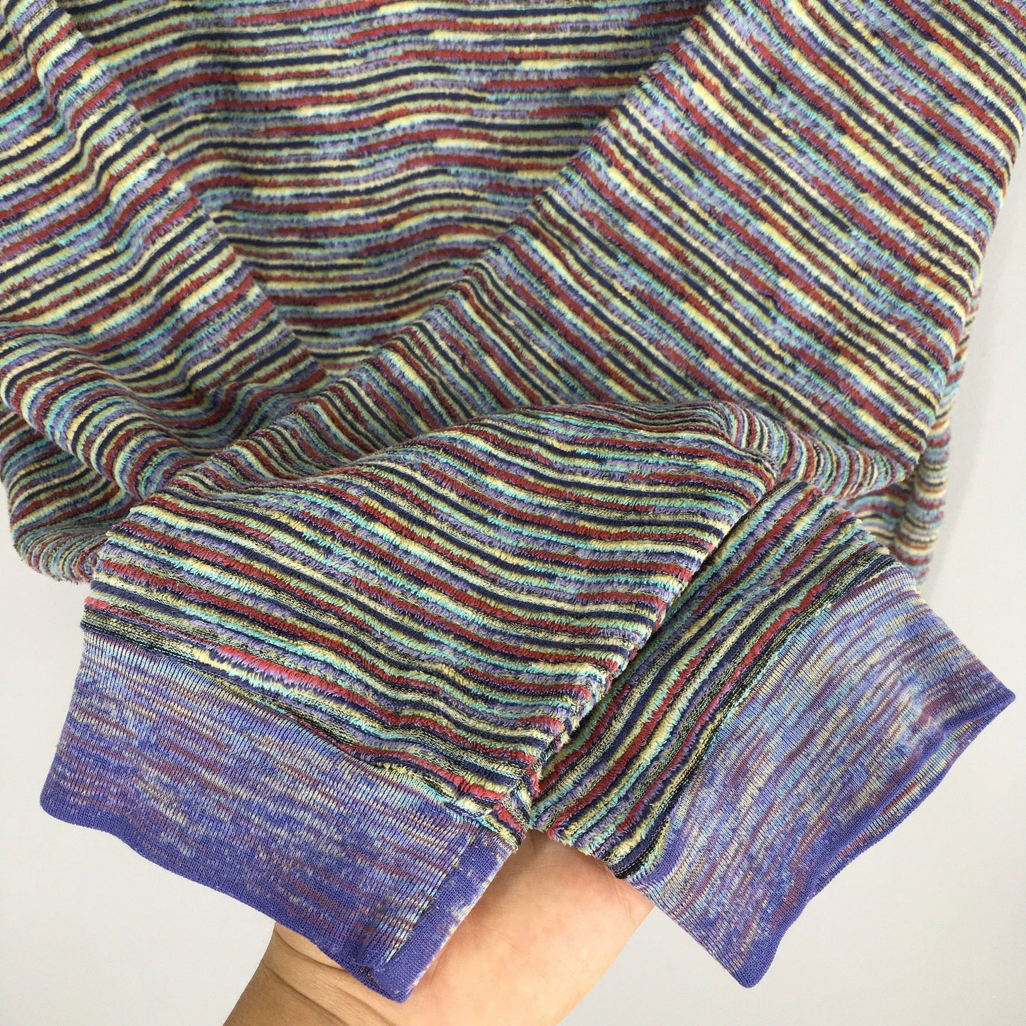 Missoni Intimo Stripes Multicolor Sweatshirt Medium