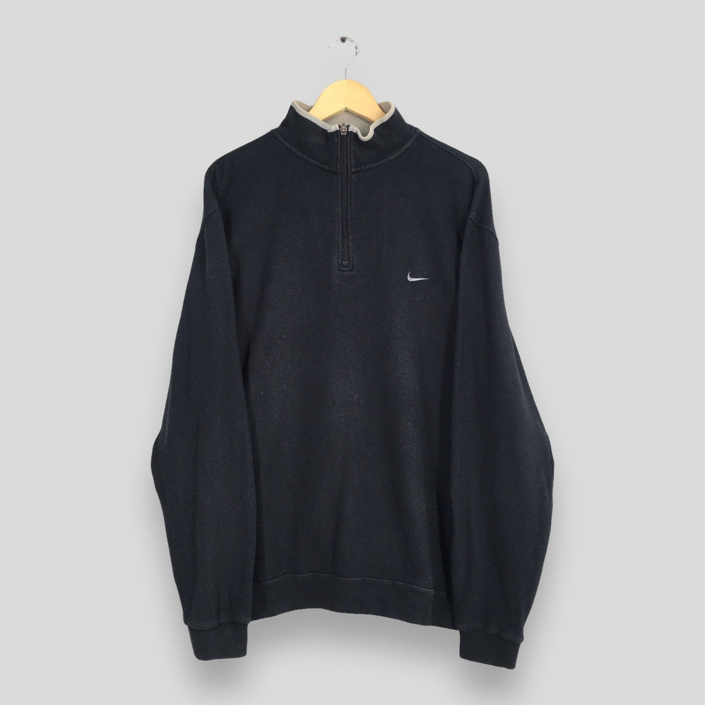 Nike Swoosh Black Sweaters XLarge