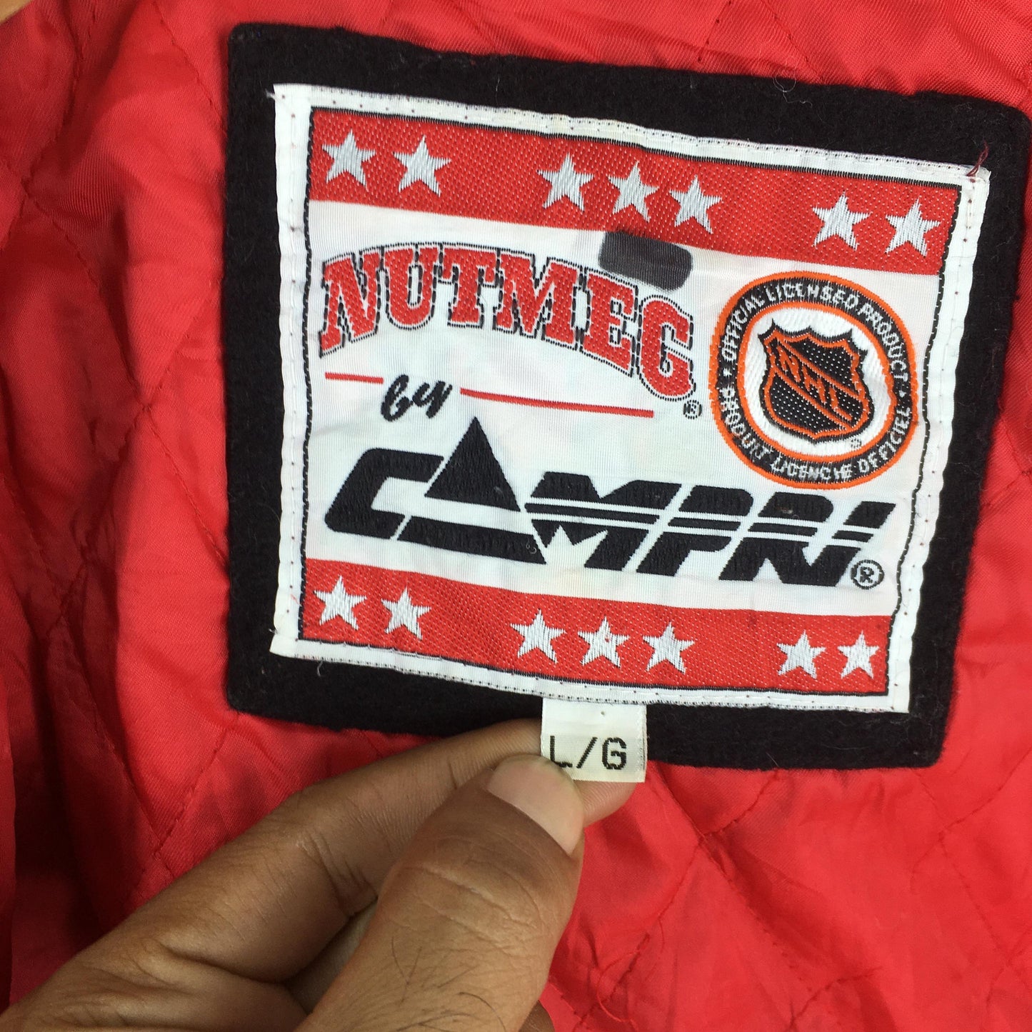 Detroit Red Wings NHL Varsity Jacket Large