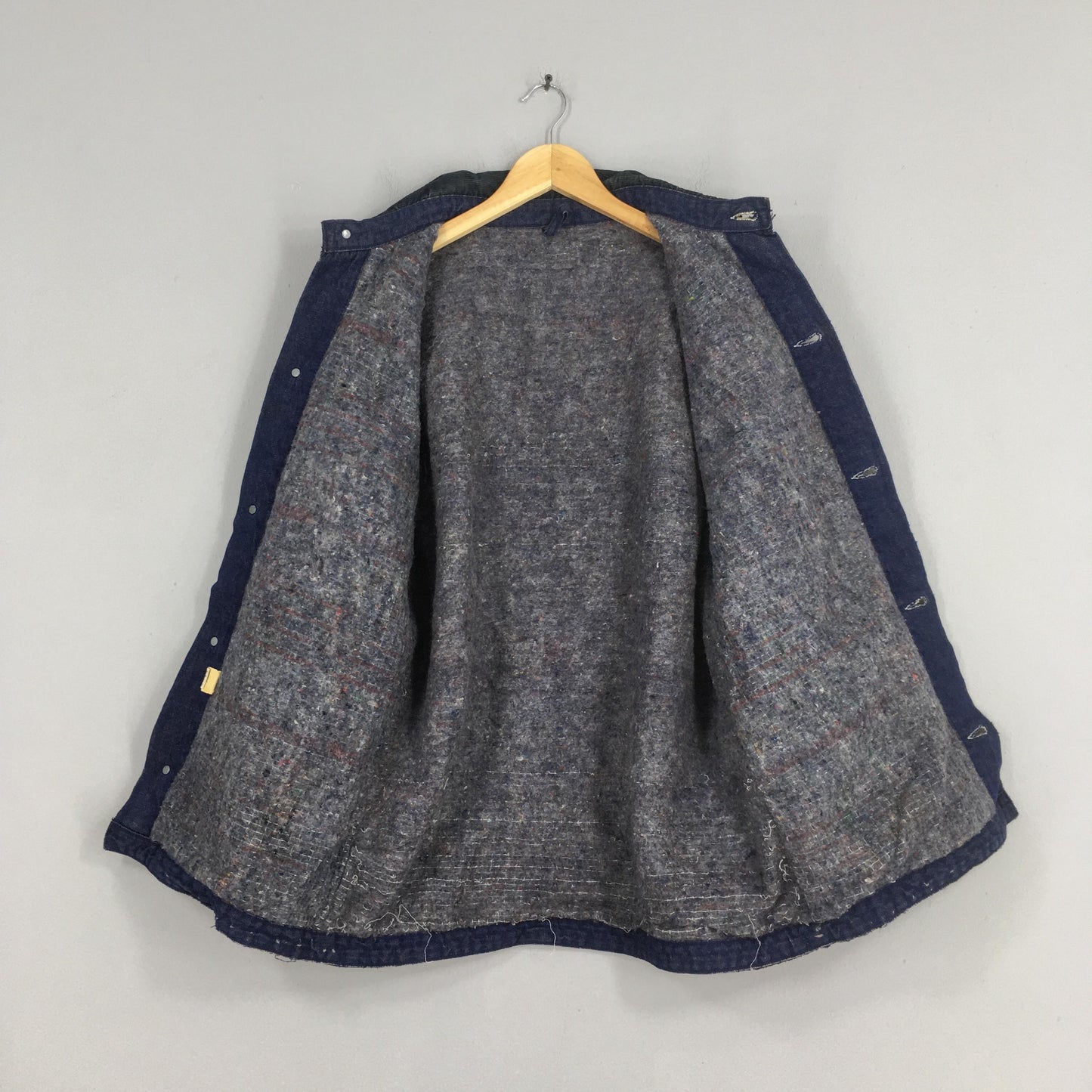 Wrangler Sanforized Blue Chore Denim Jacket Medium