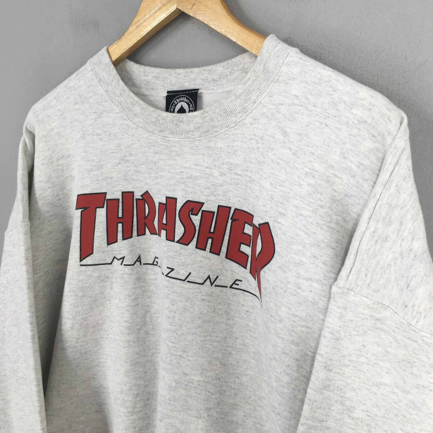 Thrasher Magazine Gray Sweatshirt XLarge