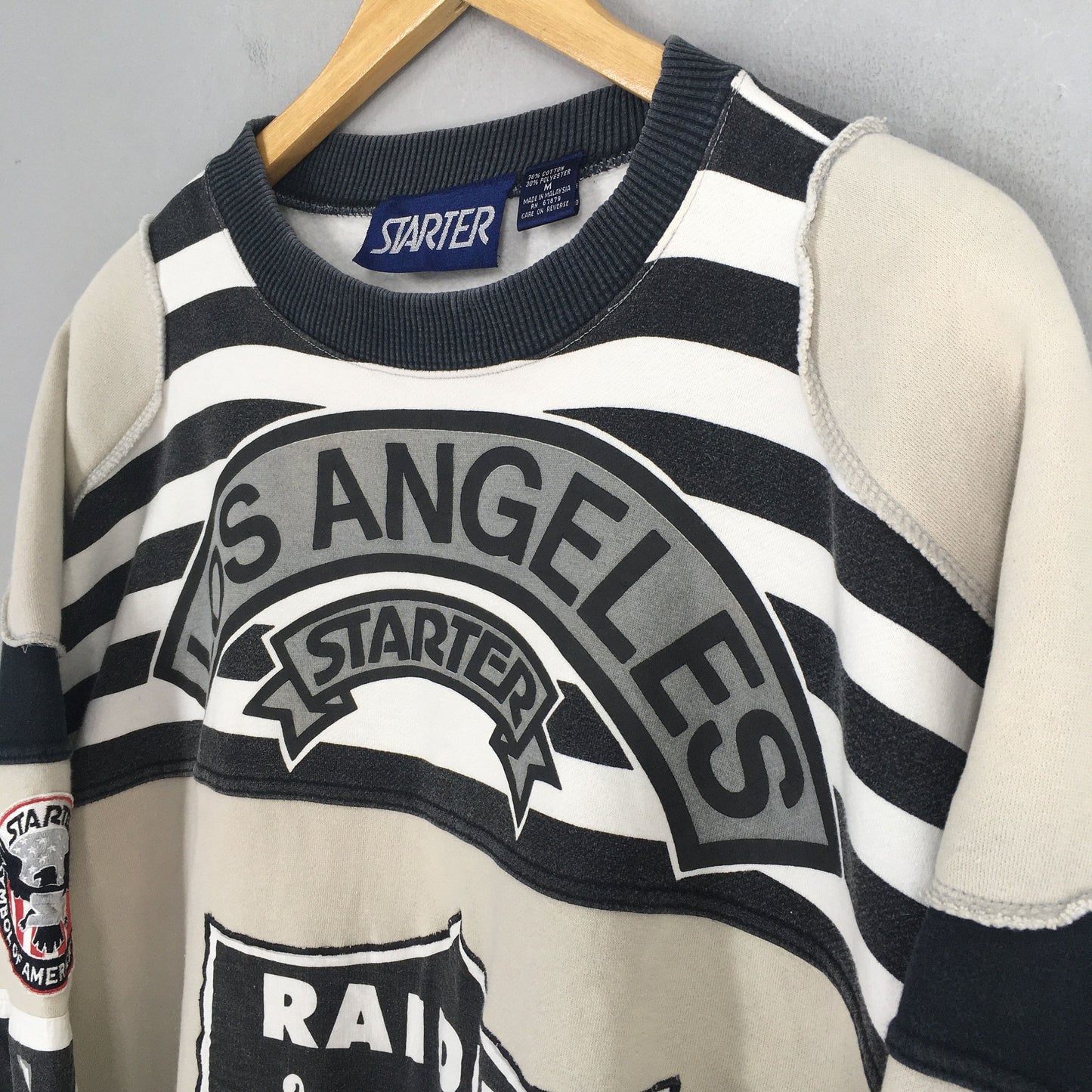 Los Angeles Raiders Football Sweatshirt Medium