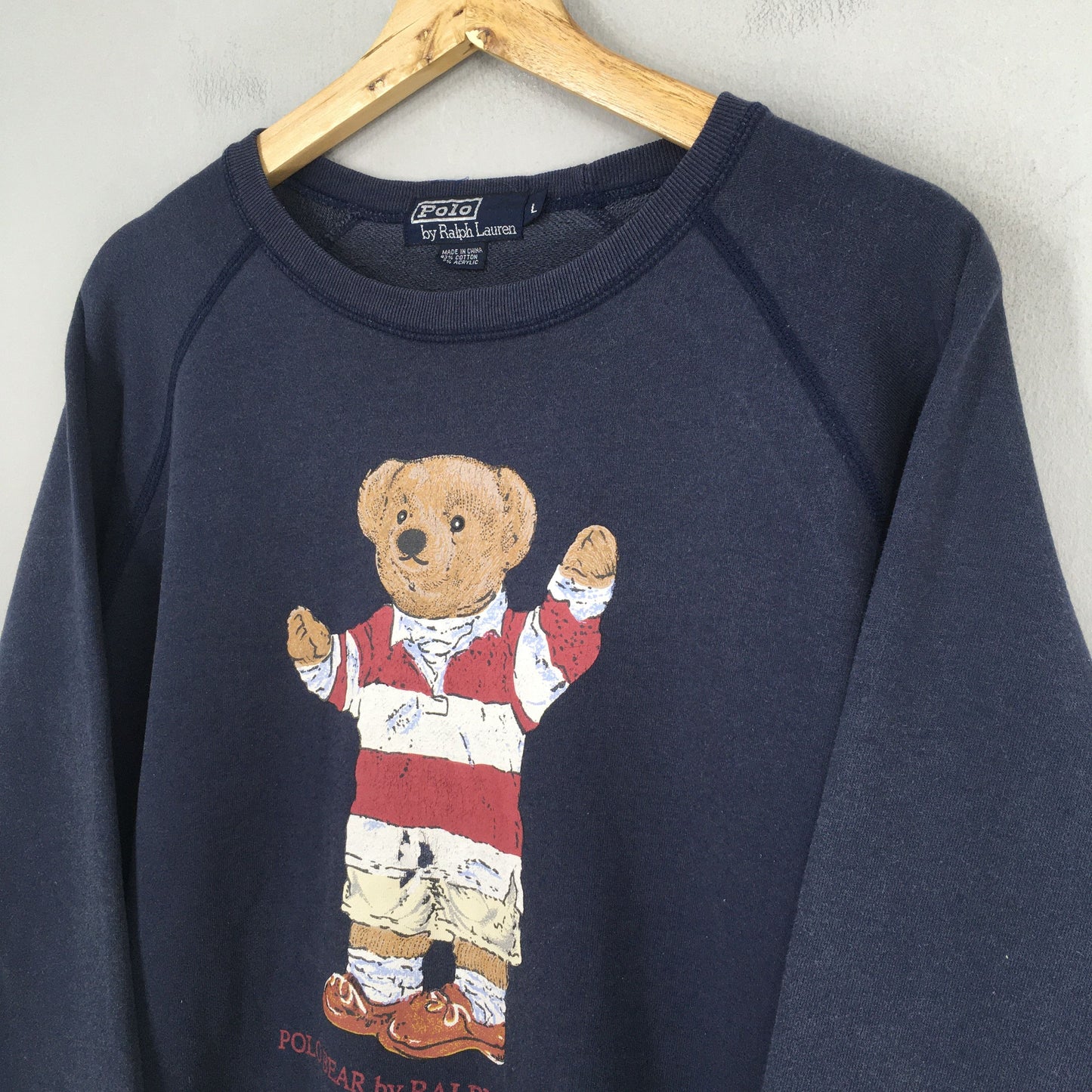 Polo Bear Polo Sport Ralph Lauren Sweatshirt Large