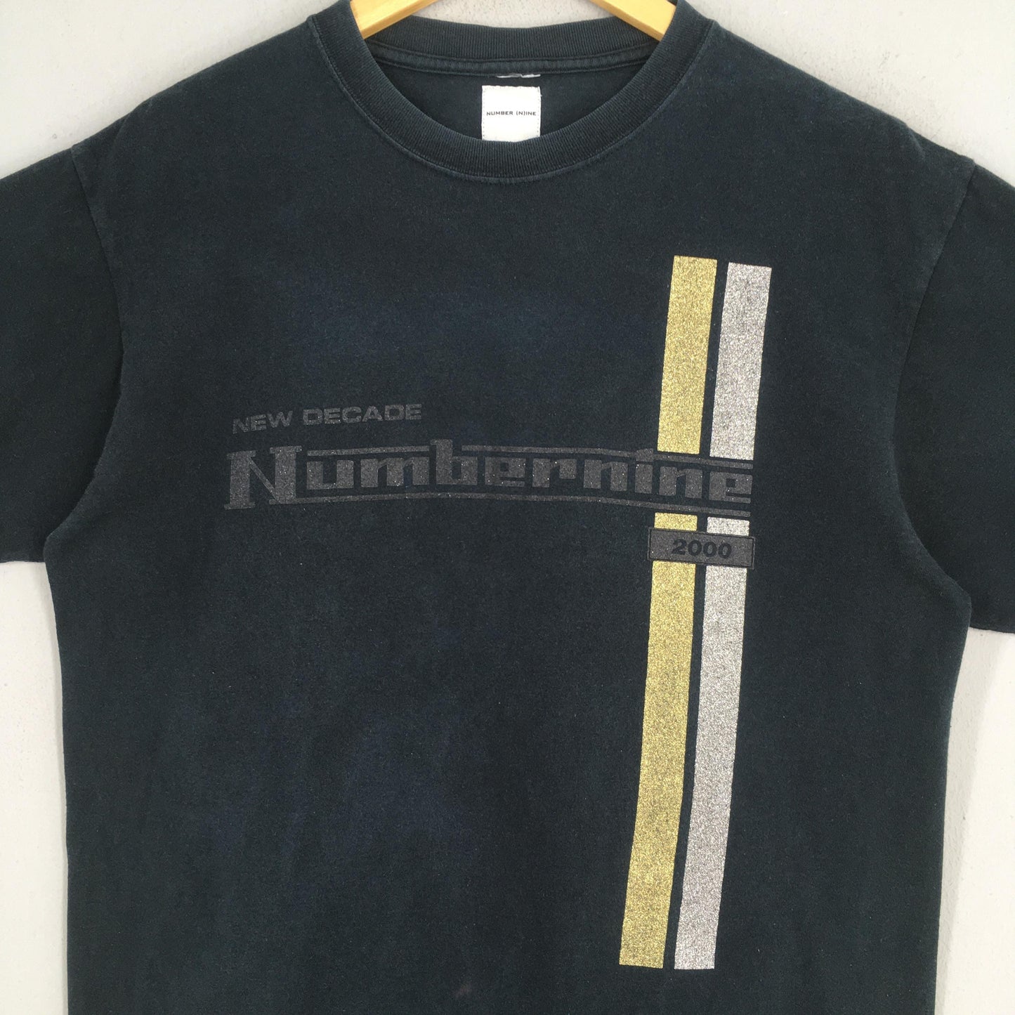 Number (N)ine New Decade Black T shirt Large