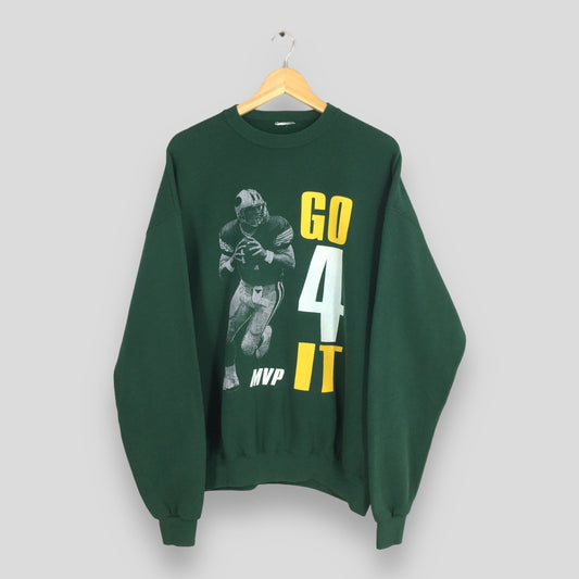 Green Bay Packers Football NFL Sweatshirt XLarge