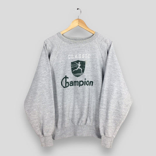 Champion Classic Gray Sweatshirt Large