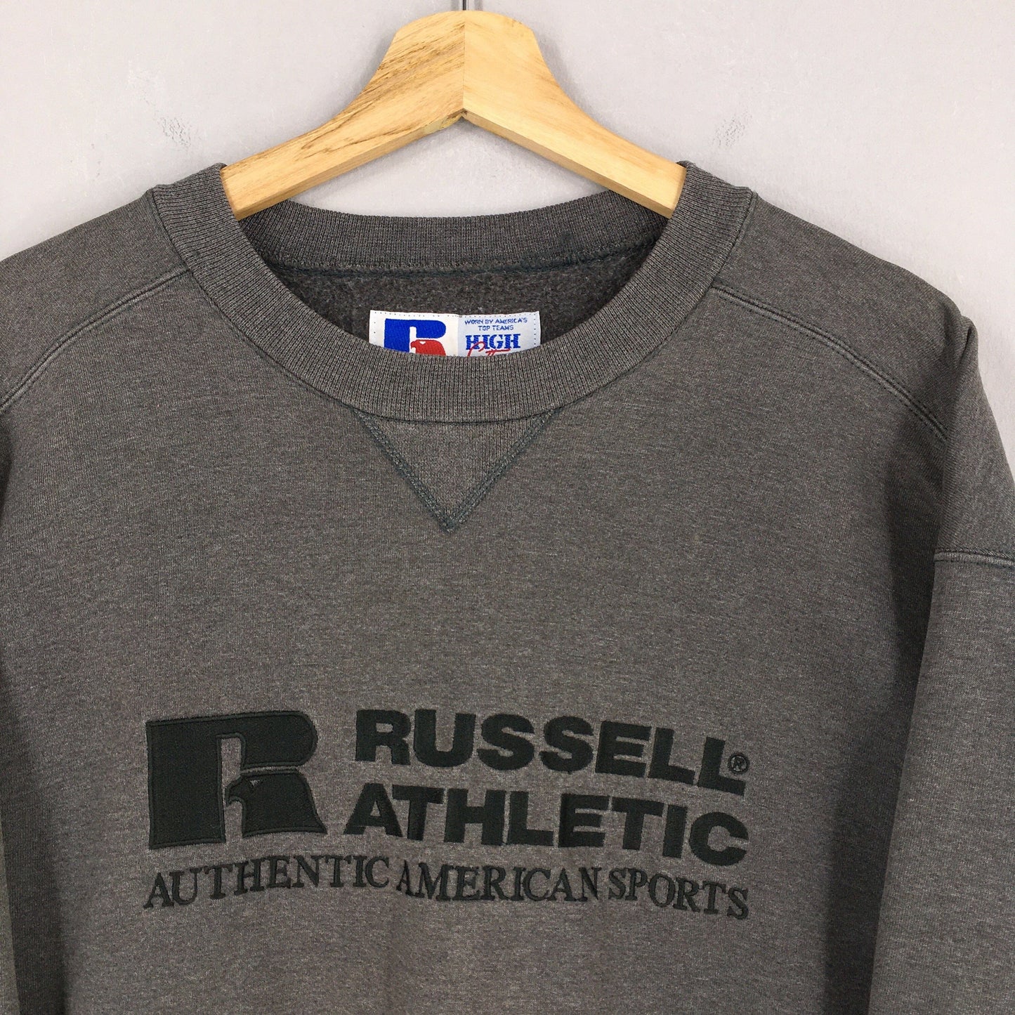 Russell Athletic Gray Sweatshirt Large