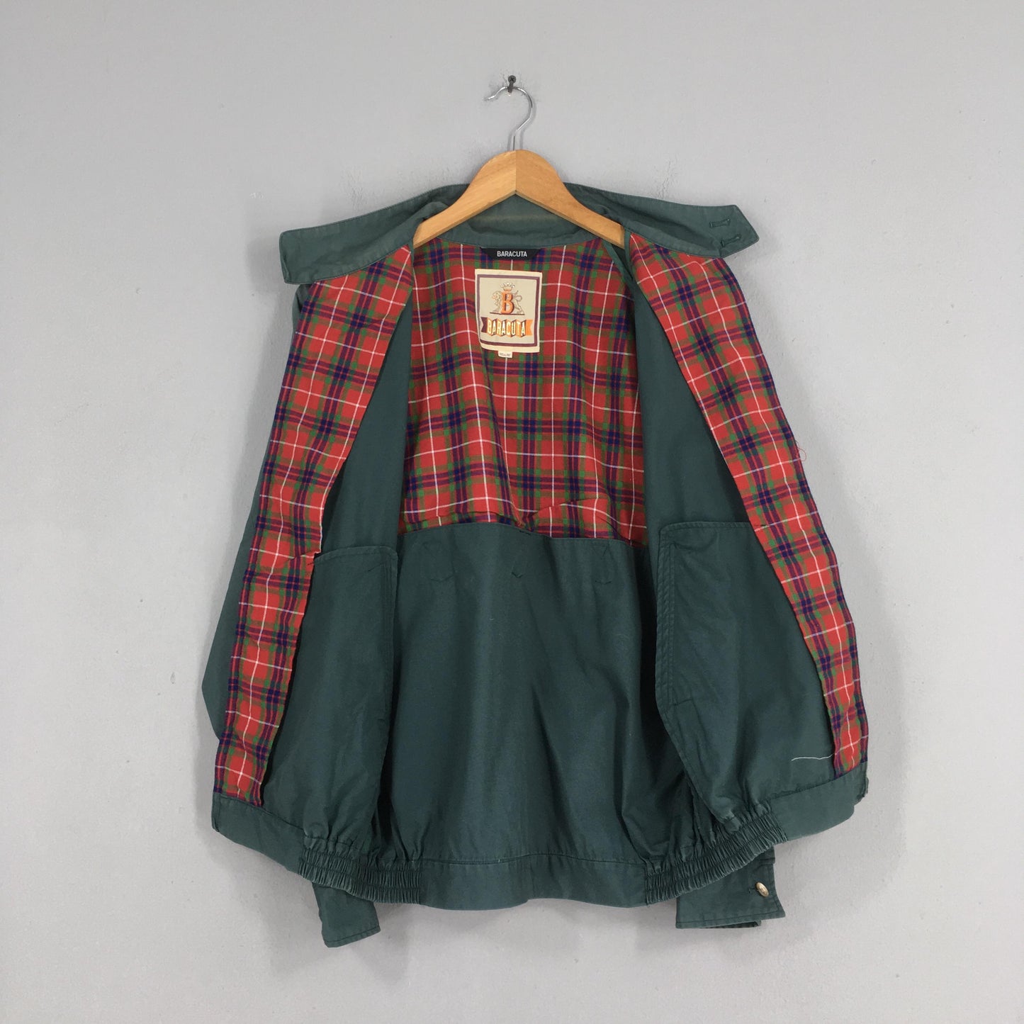 Baracuta England Sun Faded Green G9 Jacket Medium