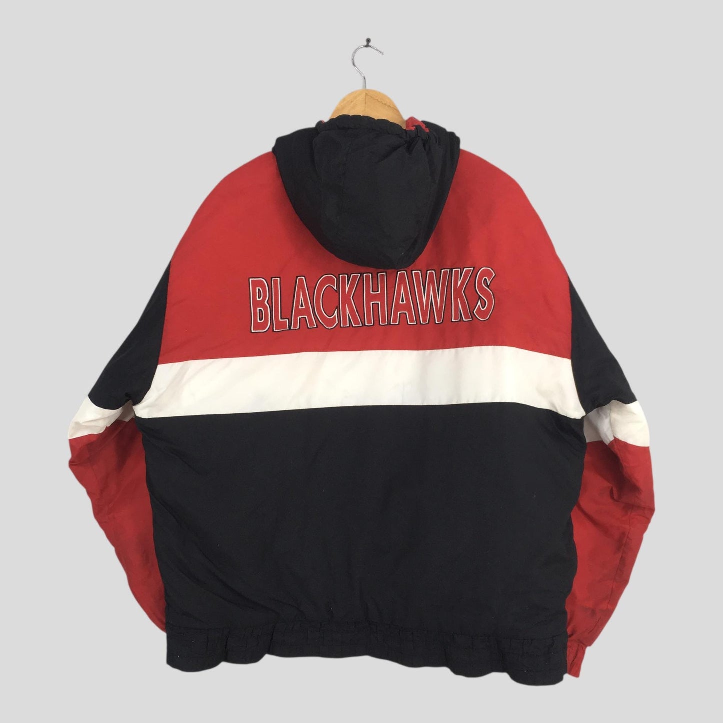 Chicago Blackhawks NHL Hoodie Bomber Jacket Medium