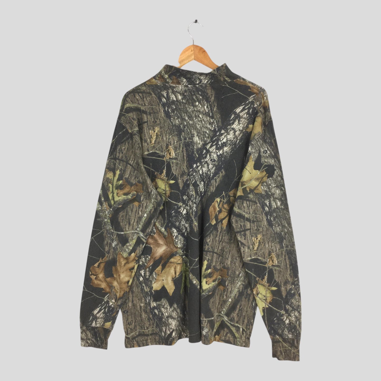 Mossy Oak Tree Camo Turtleneck Shirt XLarge