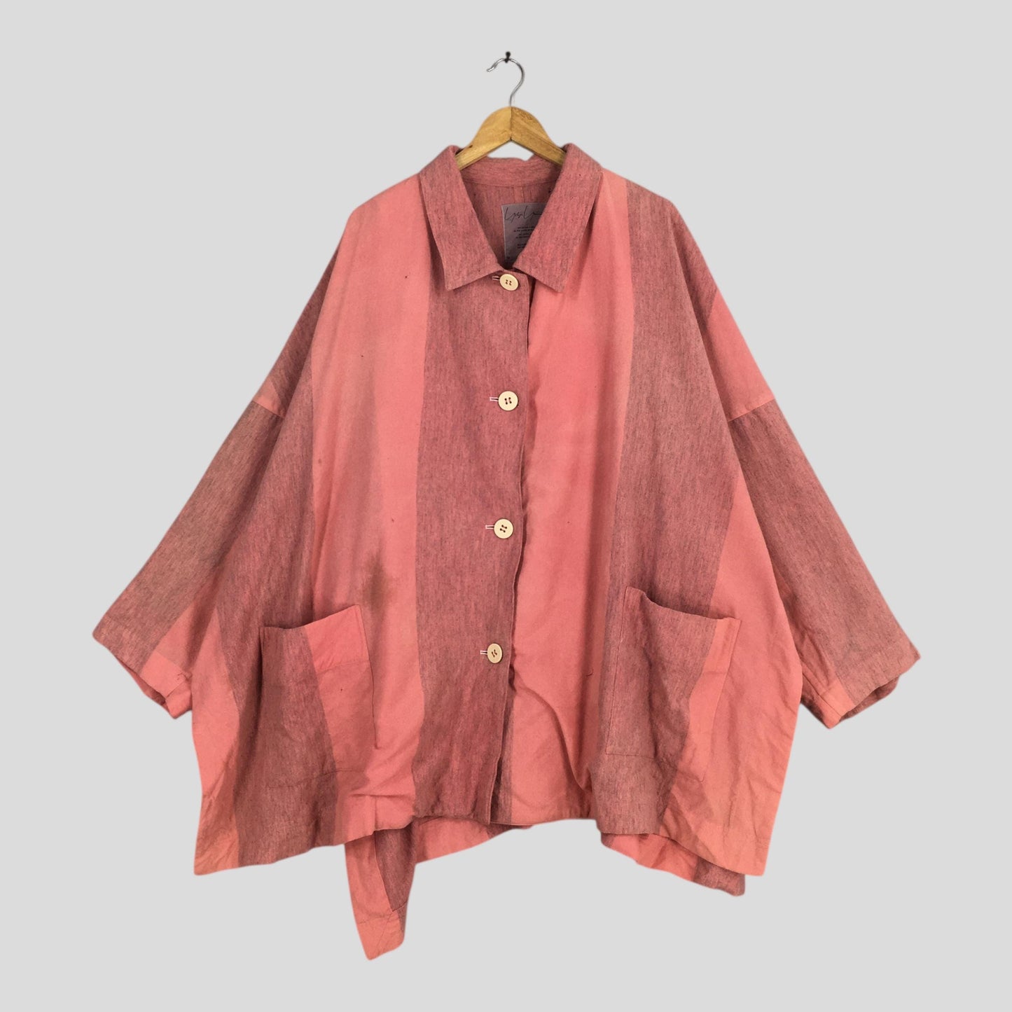 Ys Yohji Yamamoto Wool Coat Jacket Medium