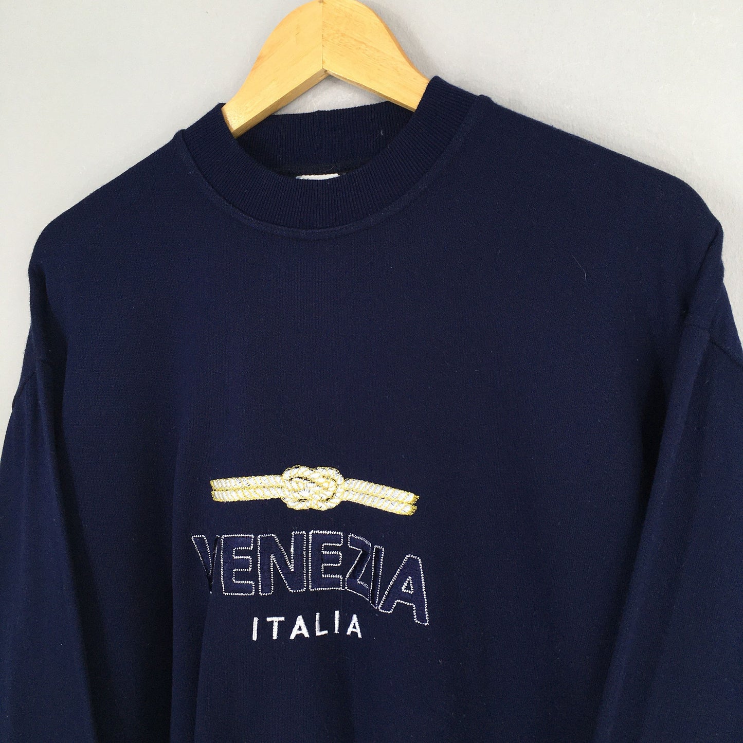 Venezia Italia Blue Jumper XXLarge