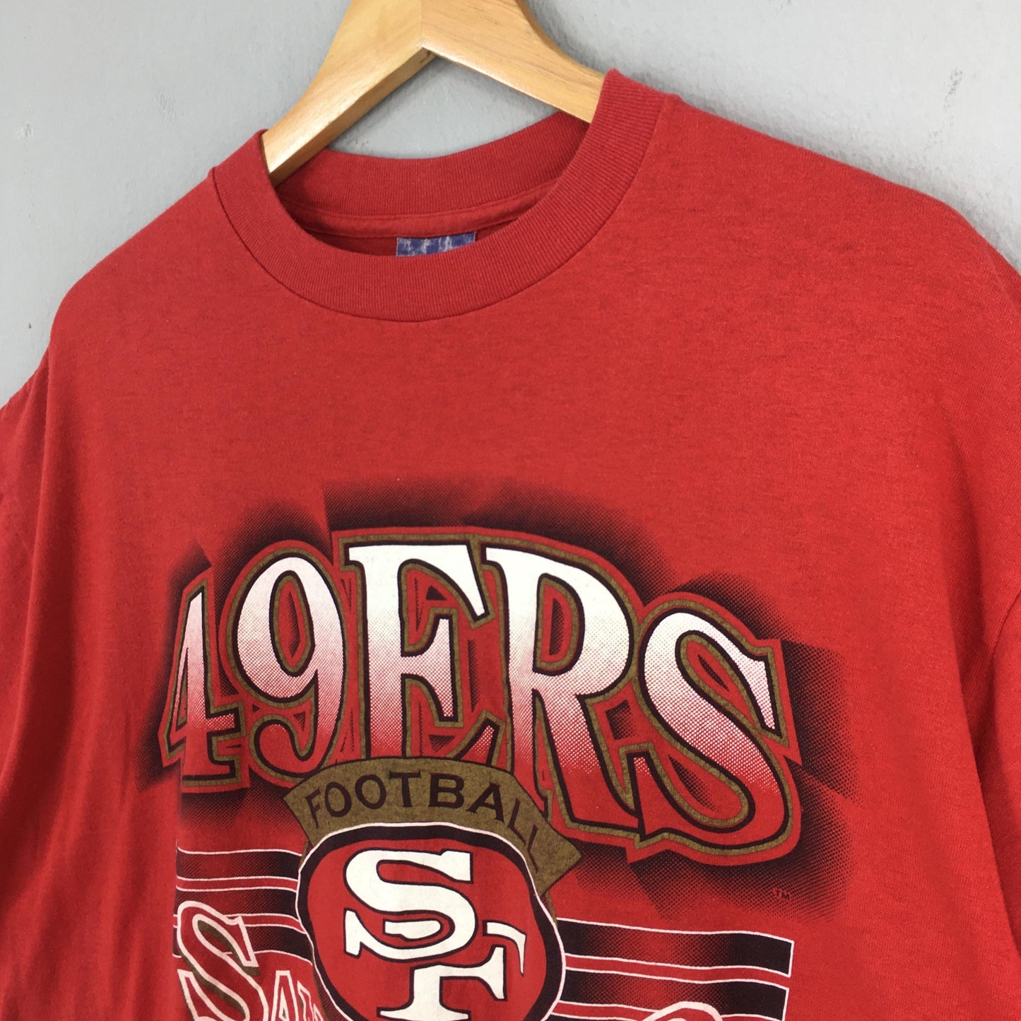 San Francisco 49ers NFL Red Tshirt Large