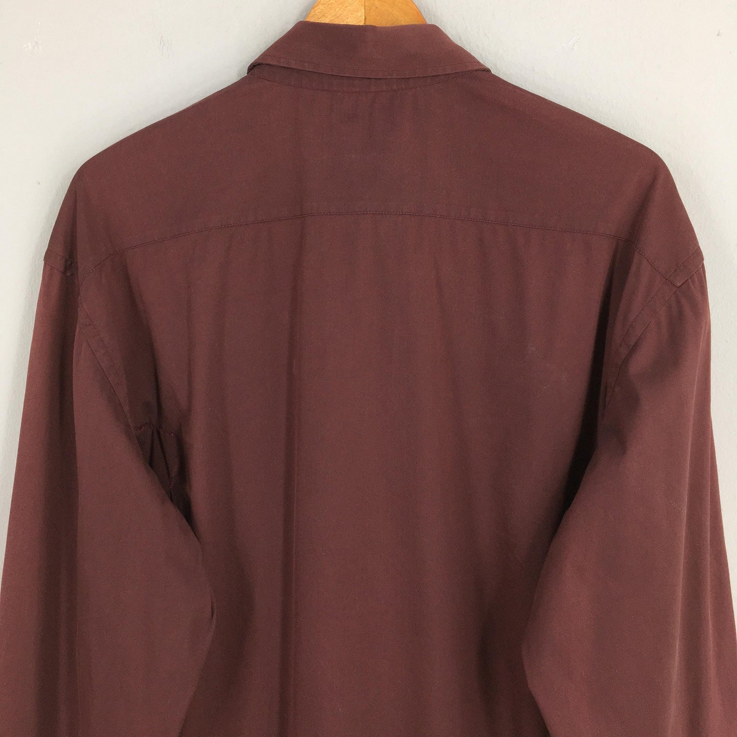 Prada Milano Plain Red Shirt XLarge