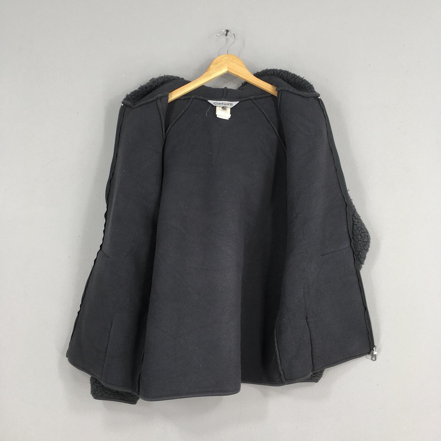 Carhartt Sherpa Hoodie Jacket Large