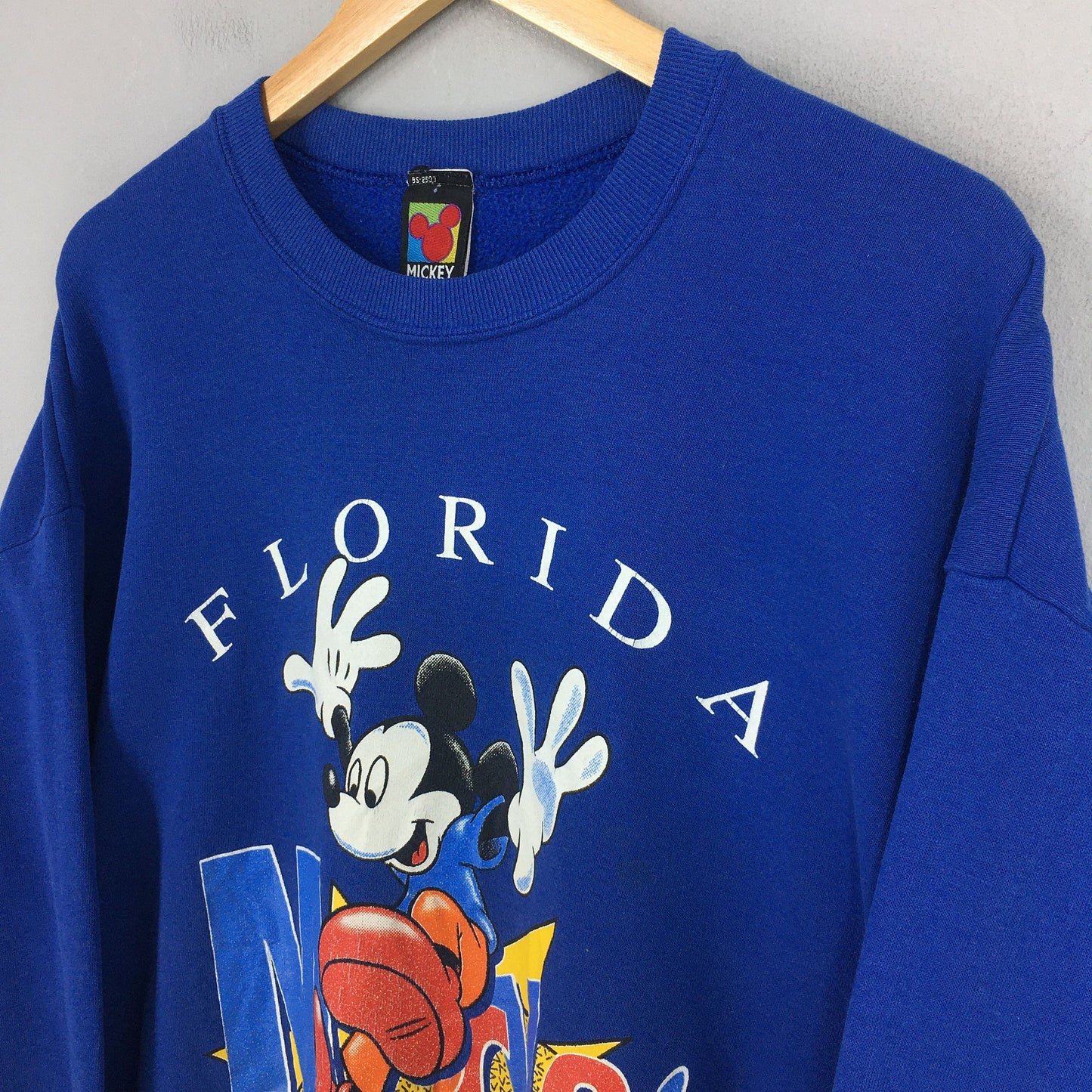 Mickey Mouse Blue Sweatshirt XLarge