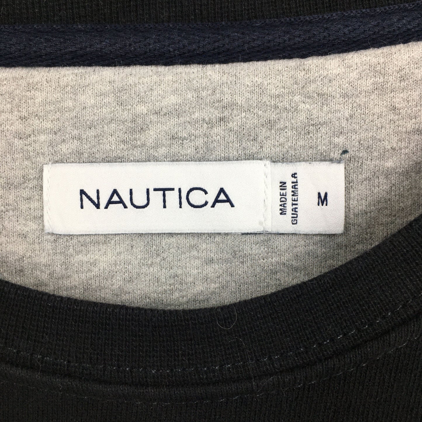 Nautica Black Sweatshirt Medium