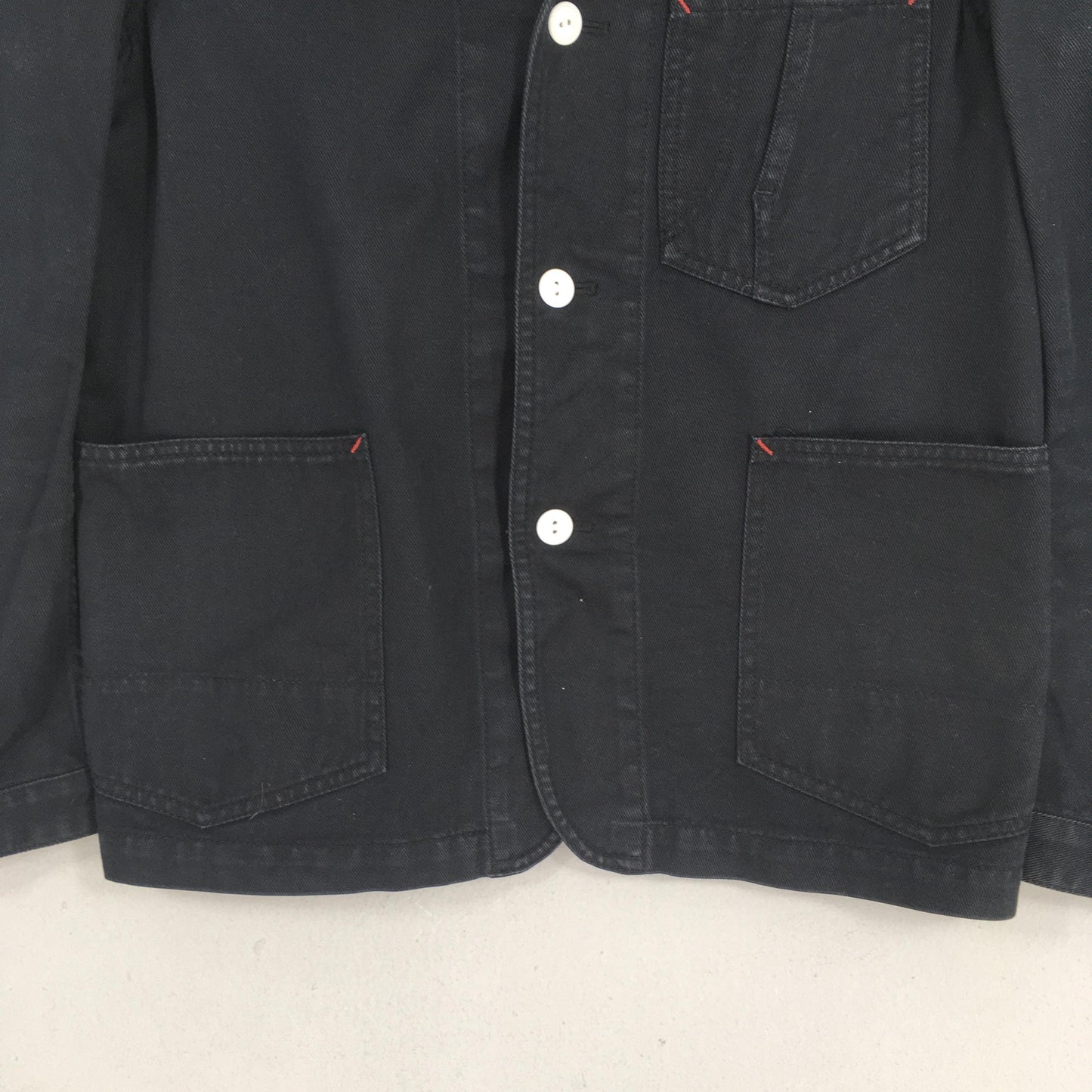 Ships Japan Black Workers Jacket Small