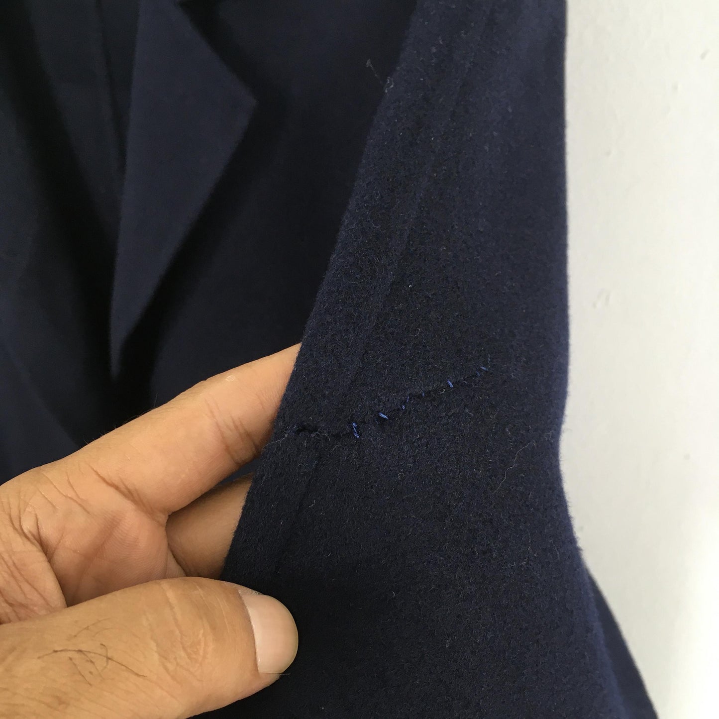 Fiat Pret A Porter Loro Piana Blue Jacket Large