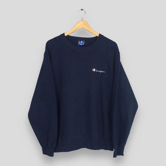 Champion Sportswear Blue Sweatshirt Large