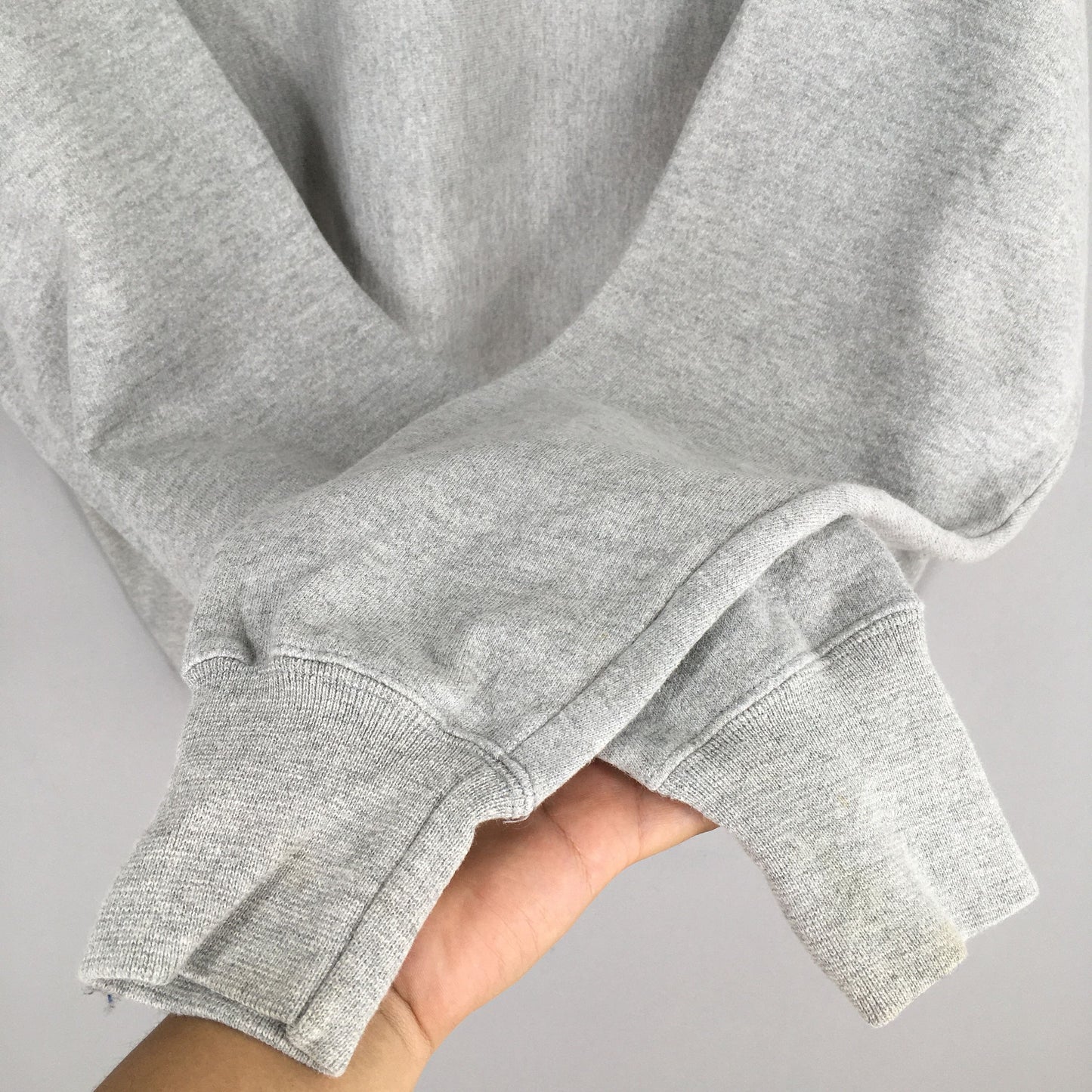 Champion Reverse Weave Gray Sweatshirt Large