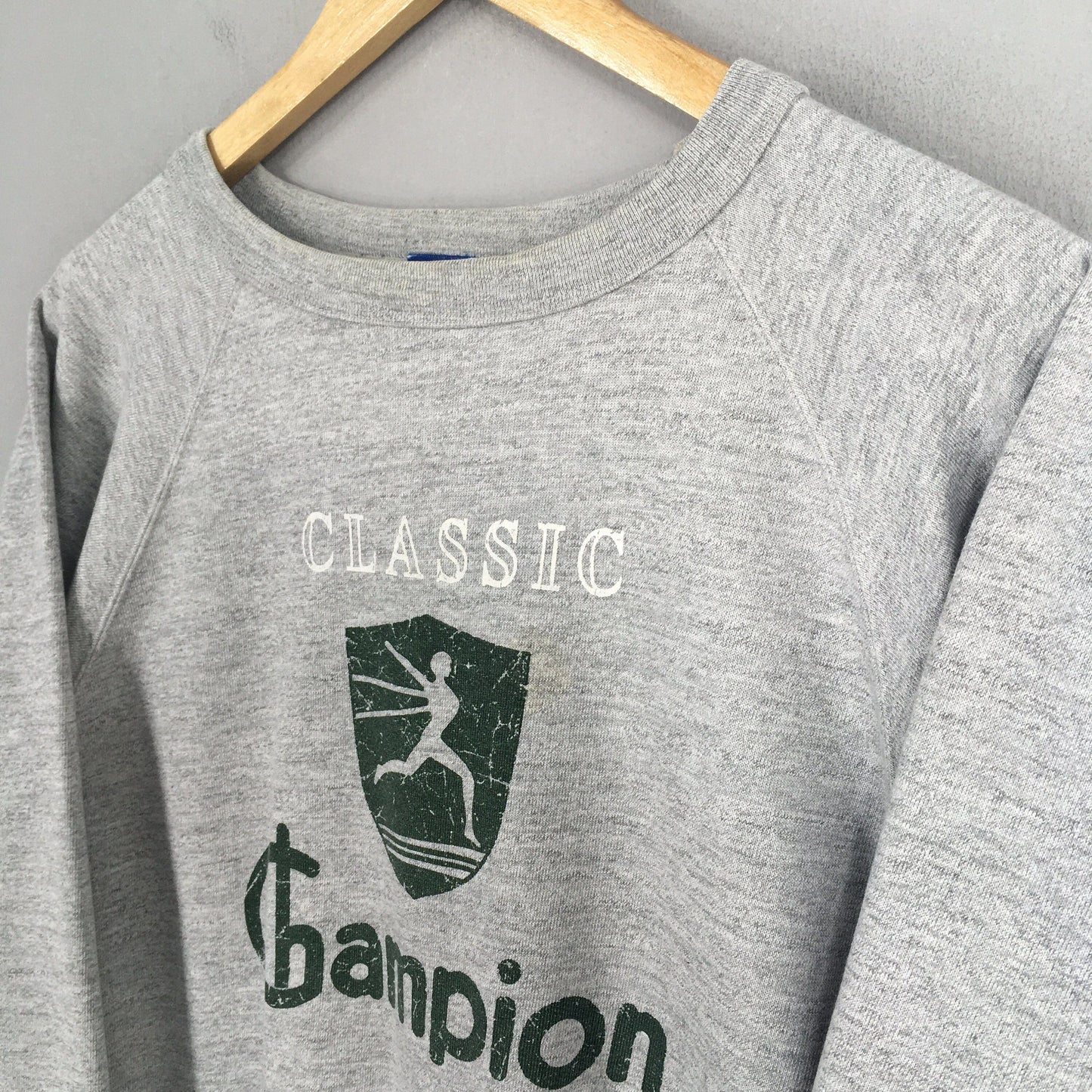 Champion Classic Gray Sweatshirt Large