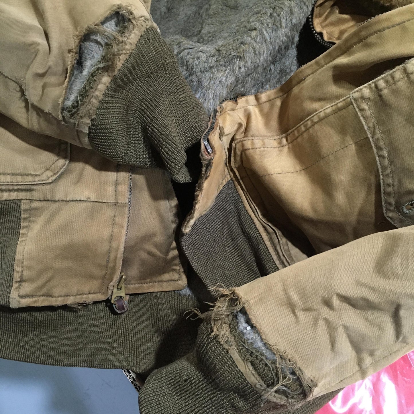 Usafa Type B-10 Buzz Rickson Sun Faded Brown Bomber Jacket