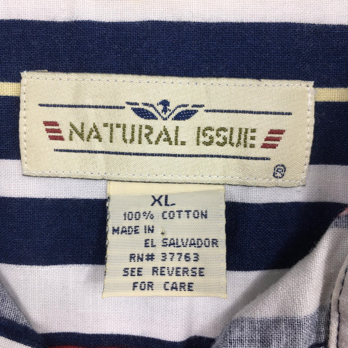 Natural Issues Vertical Stripes Shirt XLarge