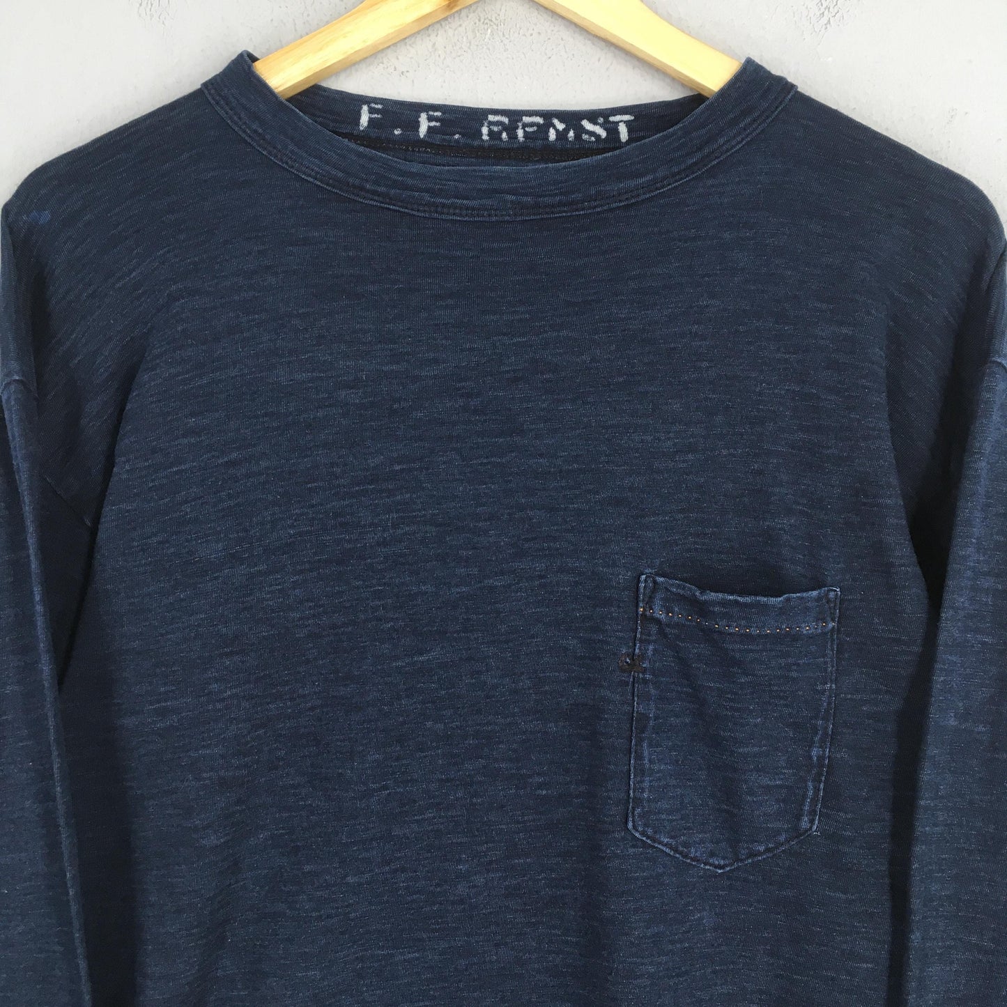 45 RPM Studio Japan Indigo Blue T shirt Medium