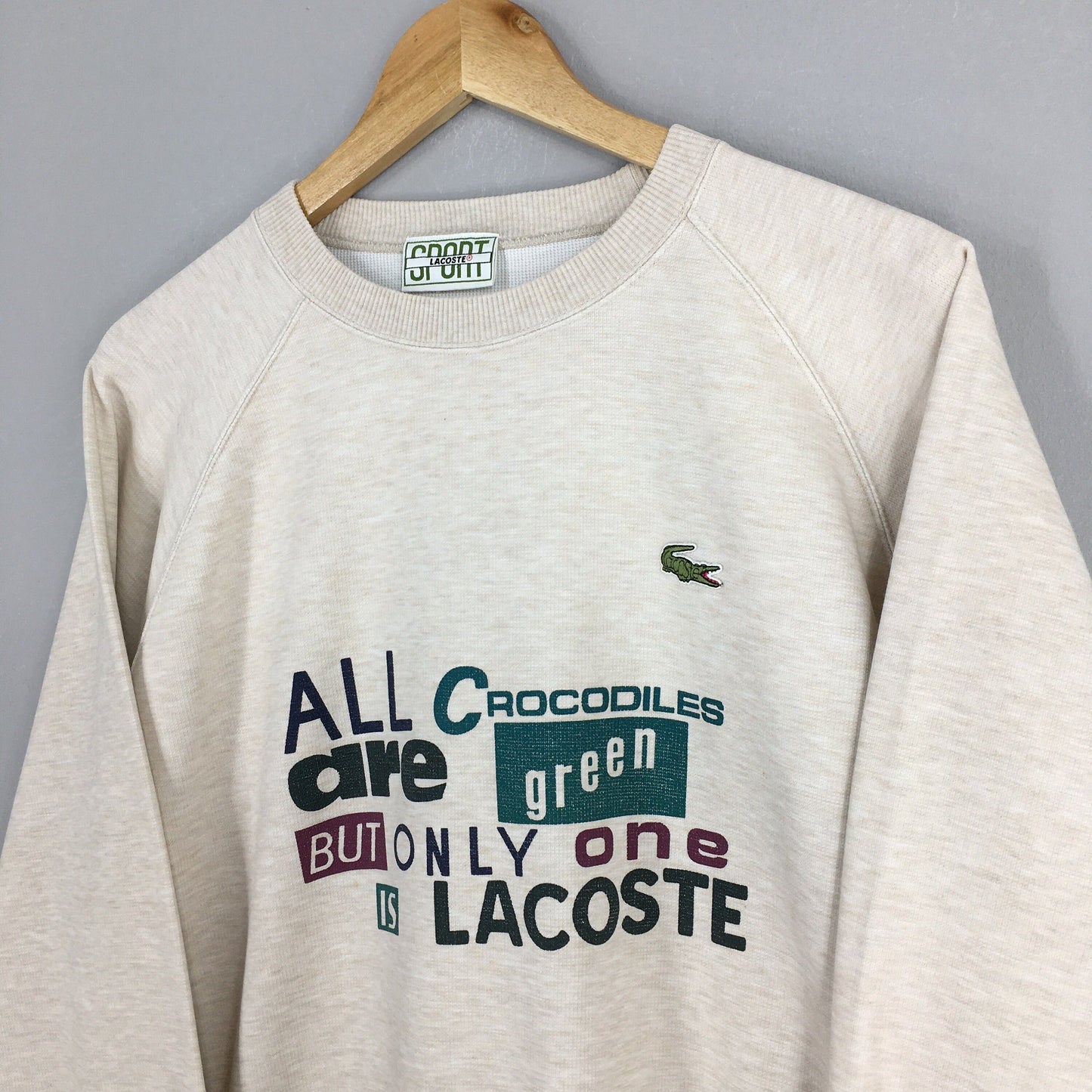 La Chemise Lacoste Gray Sweatshirts Large