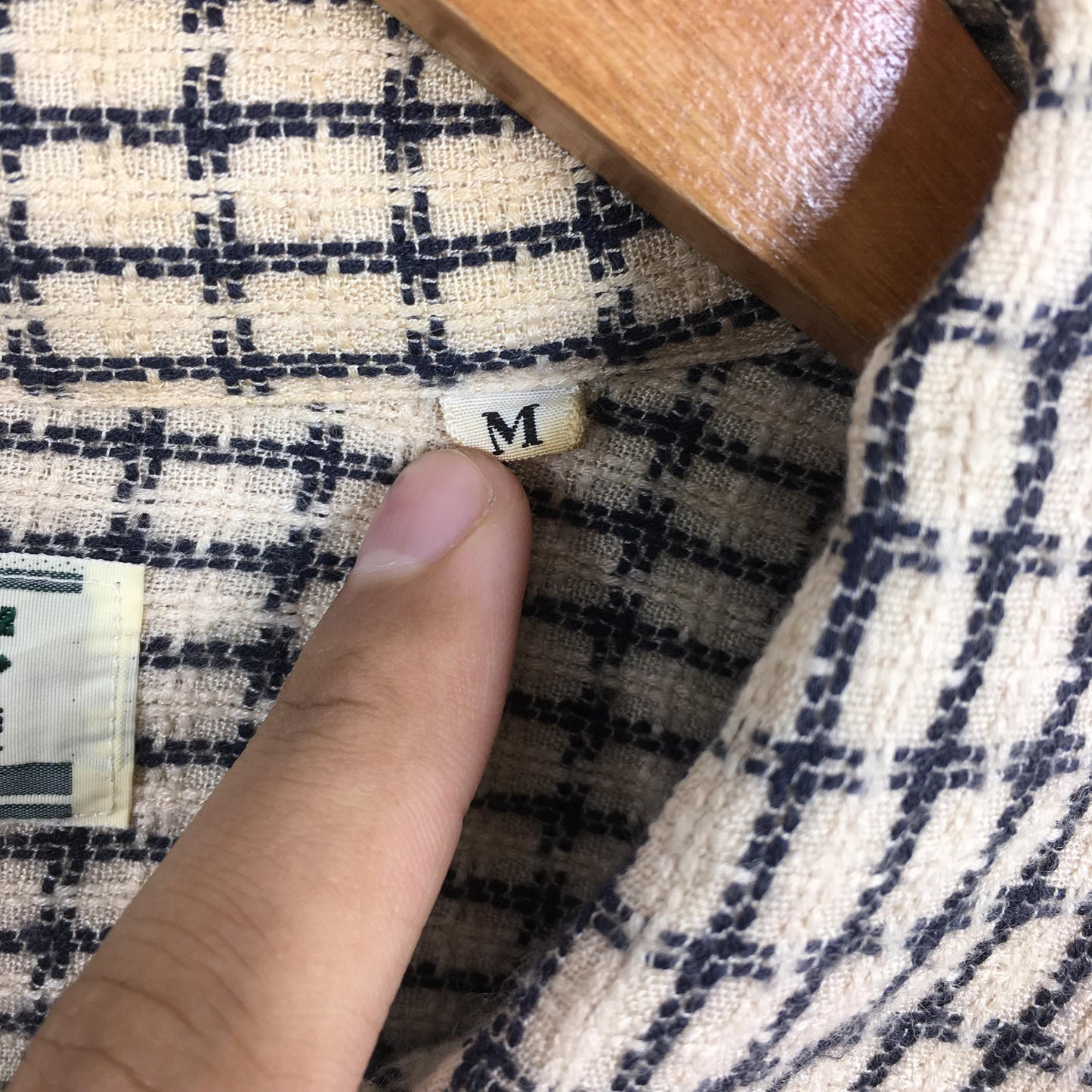 Mil Spec Checkered Gingham Flannel Shirt Medium