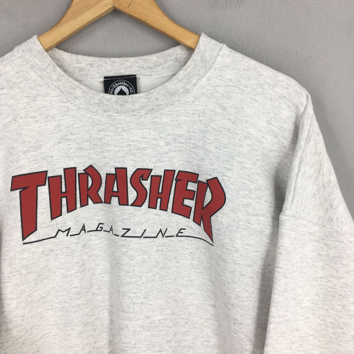 Thrasher Magazine Gray Sweatshirt XLarge