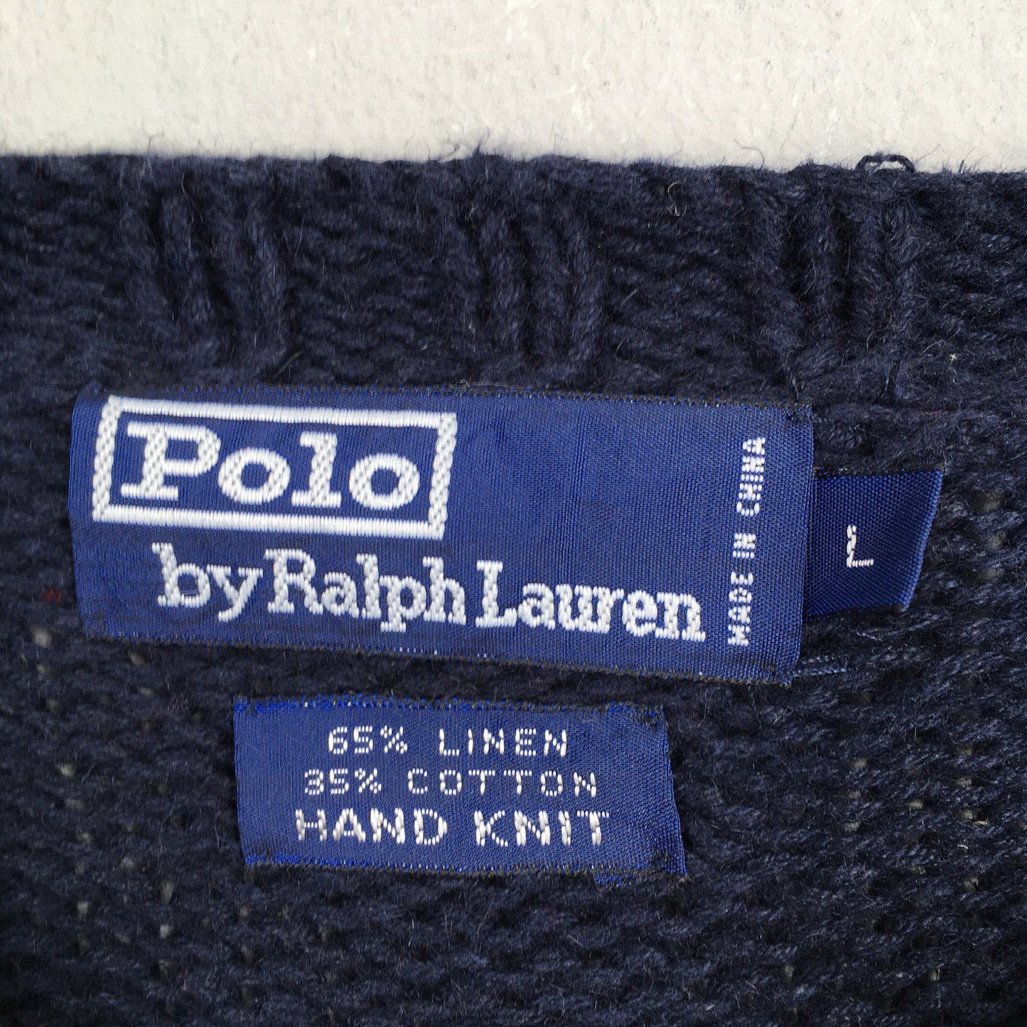 Polo Bear Ralph Lauren Knit Sweater Medium