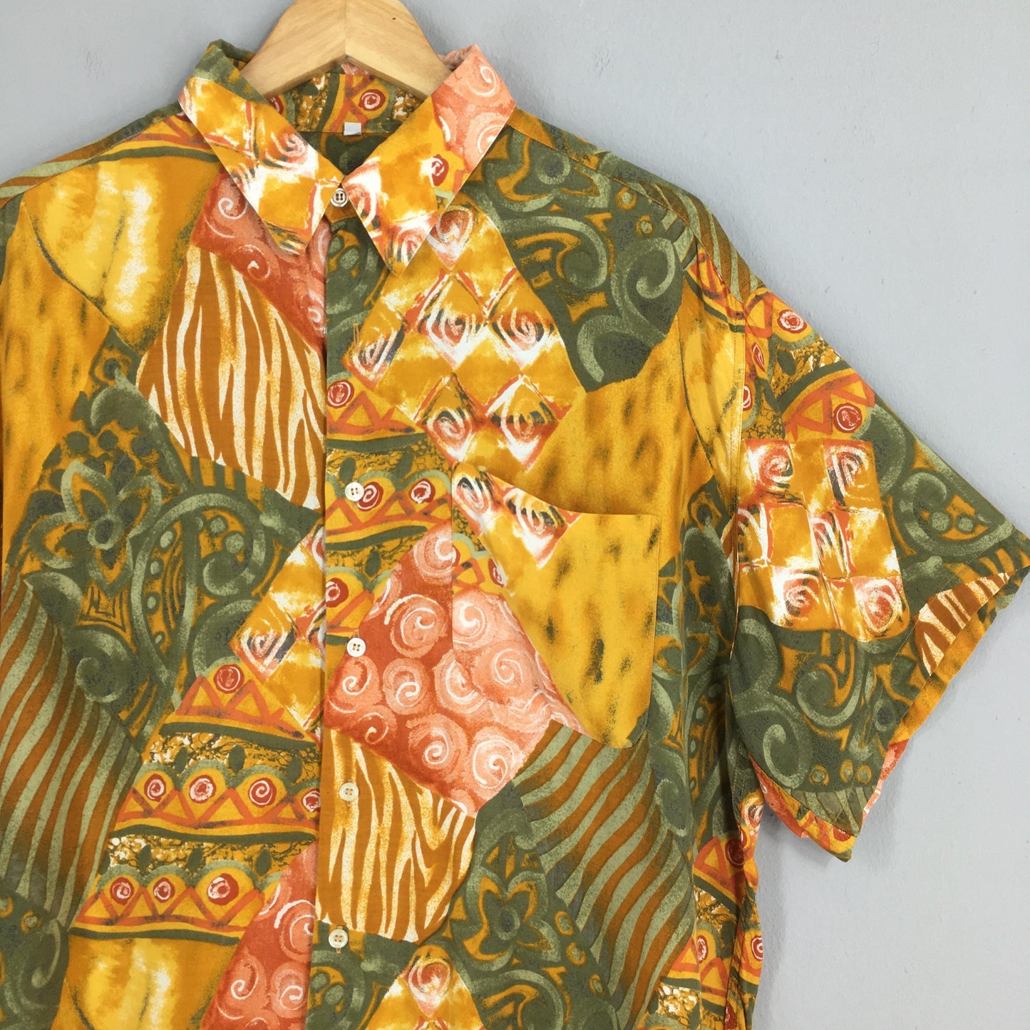 Vintage 90's Psychedelic Shirt XLarge