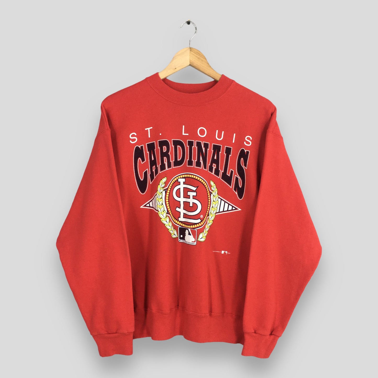 St Louis Cardinals Baseball Sweatshirt Large