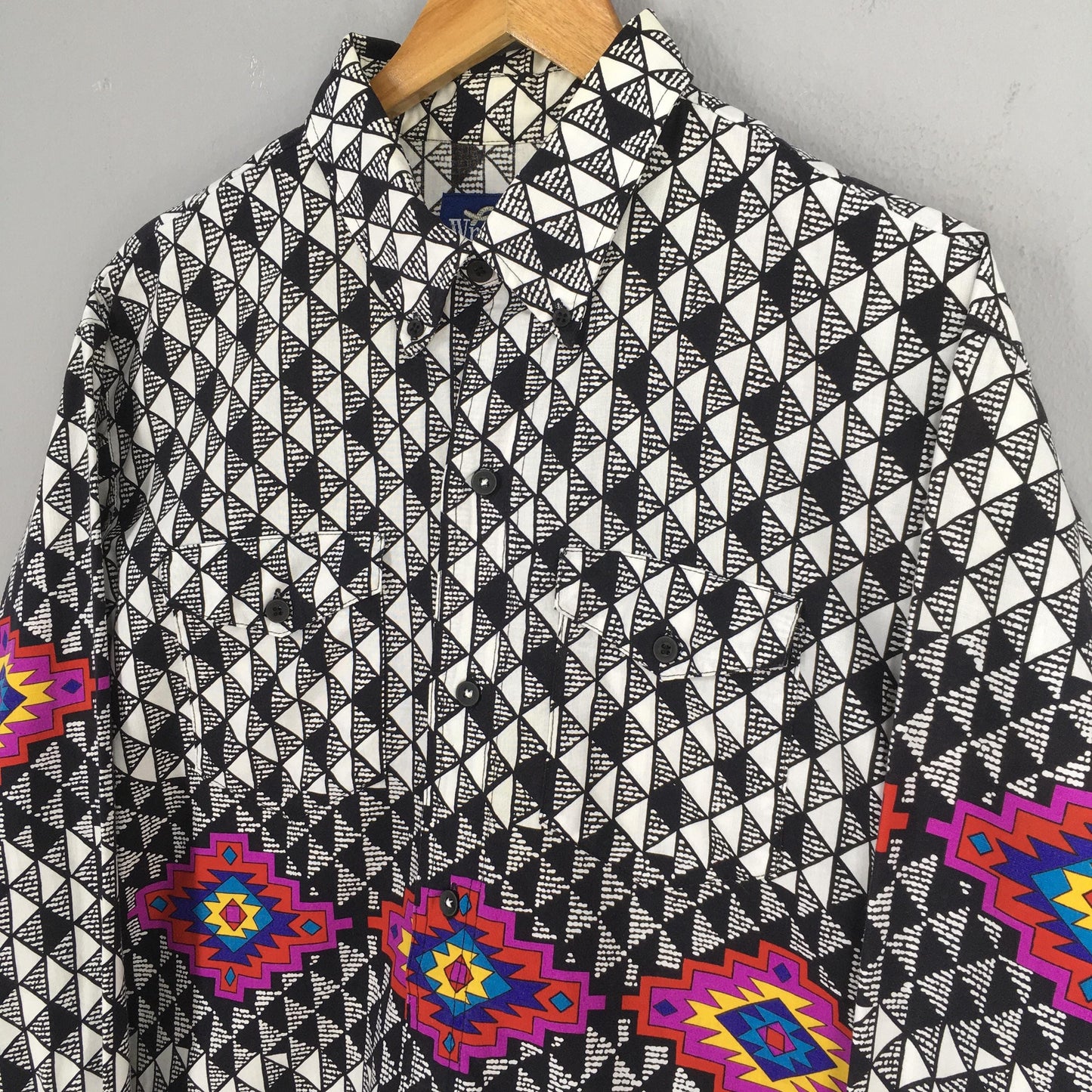 Wrangler Navajo Geometrical Pattern Shirt XLarge