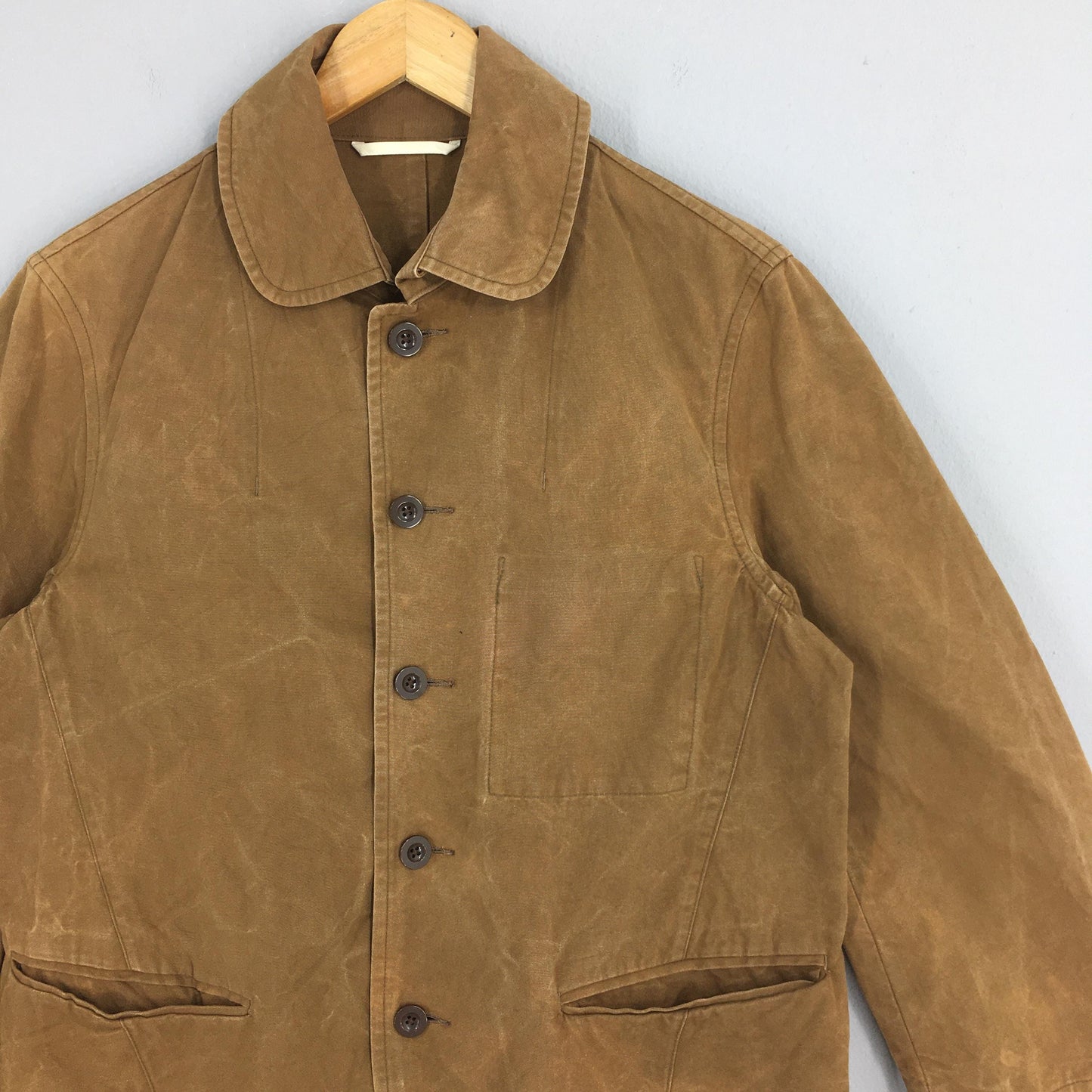 Brown Denim Workers Jacket Medium