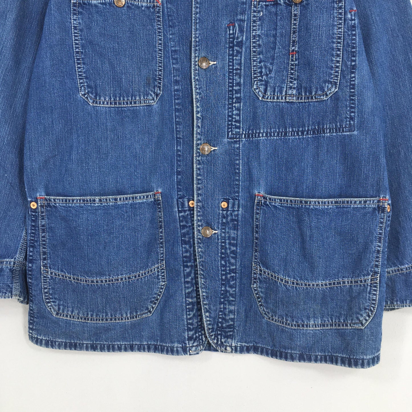 Blue Blue Arigato Japan Denim Jacket Large