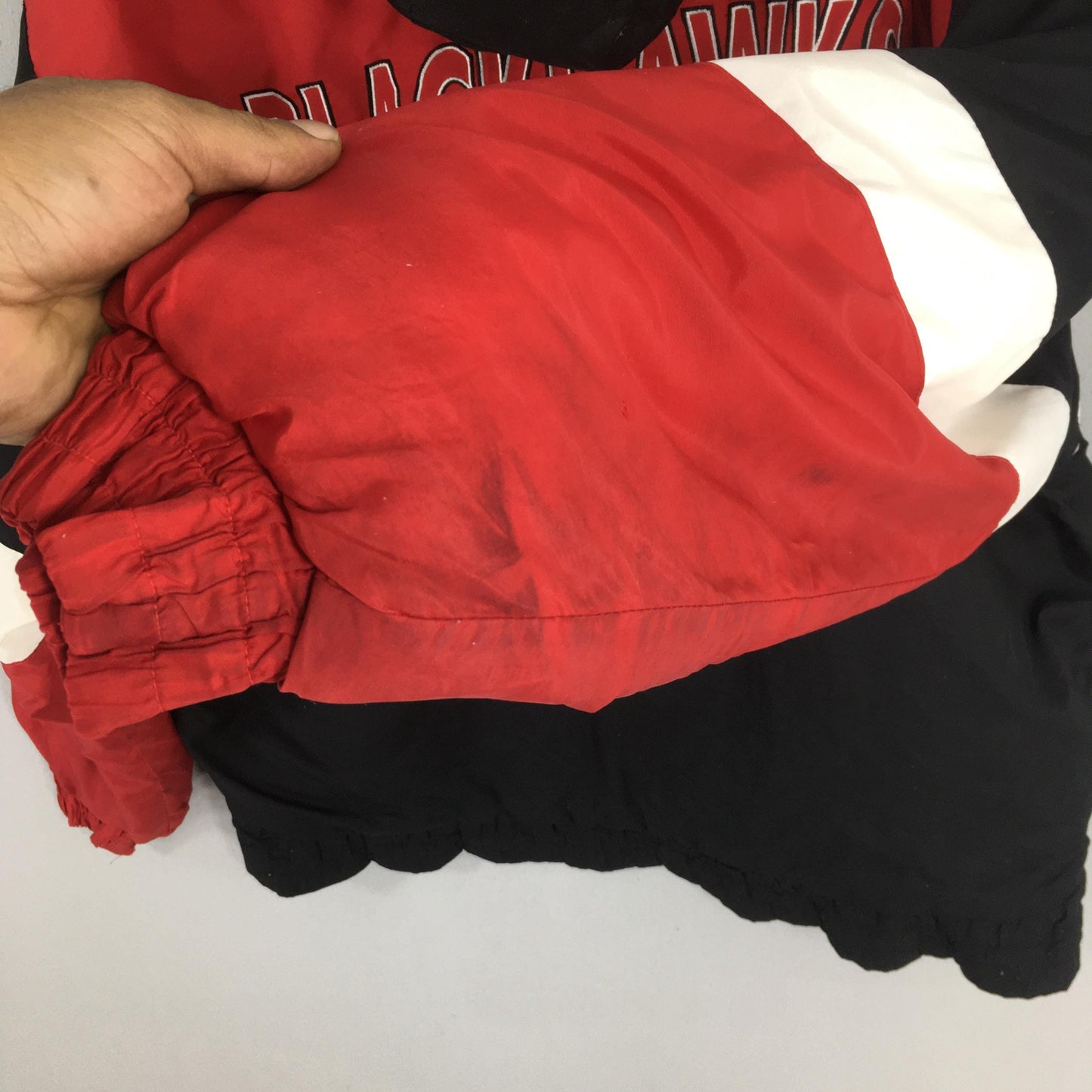 Chicago Blackhawks NHL Hoodie Bomber Jacket Medium