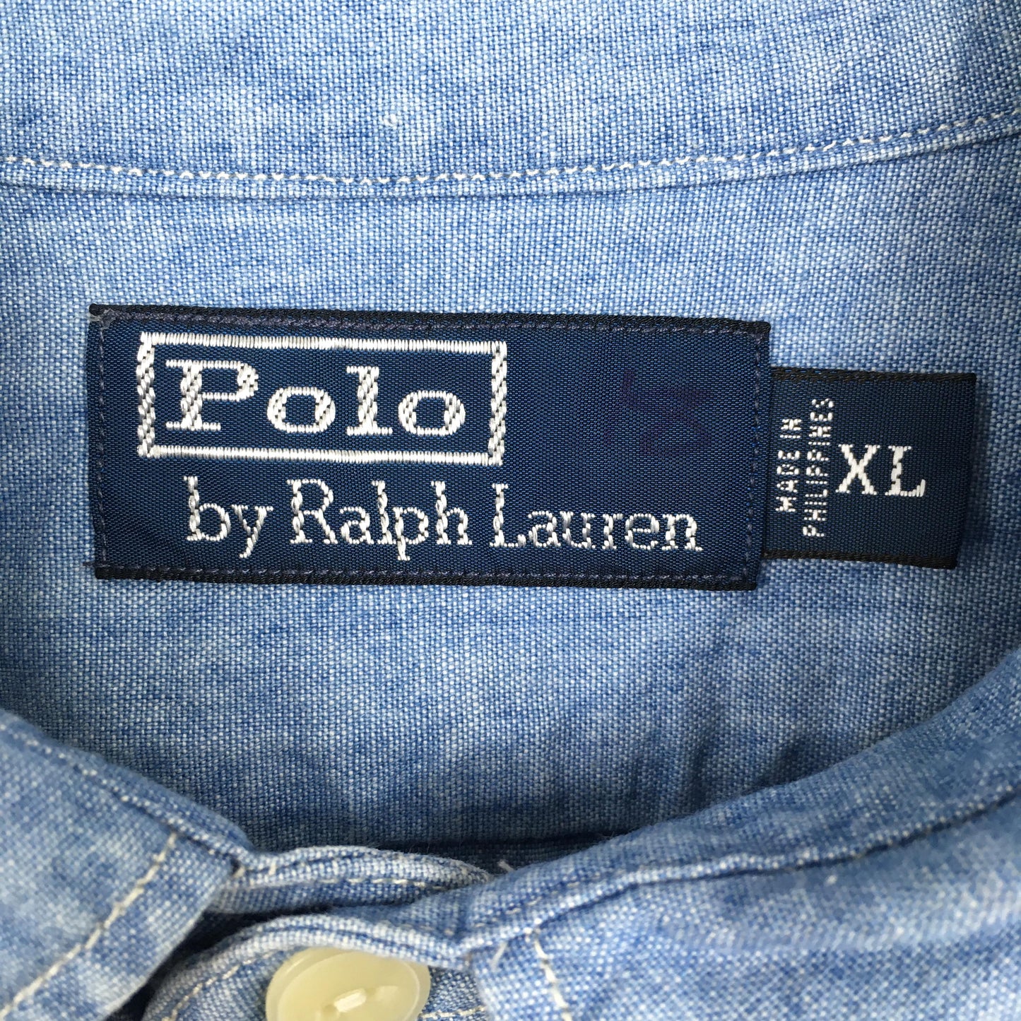 Polo Ralph Lauren Jeans Blue Shirt XLarge