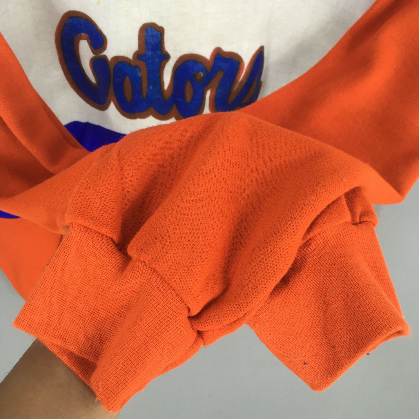 Florida Gators Football Orange Hoodie Sweater Large