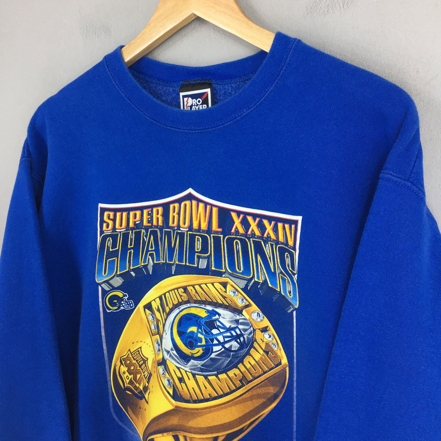 St. Louis Rams Football NFL Sweatshirt Large