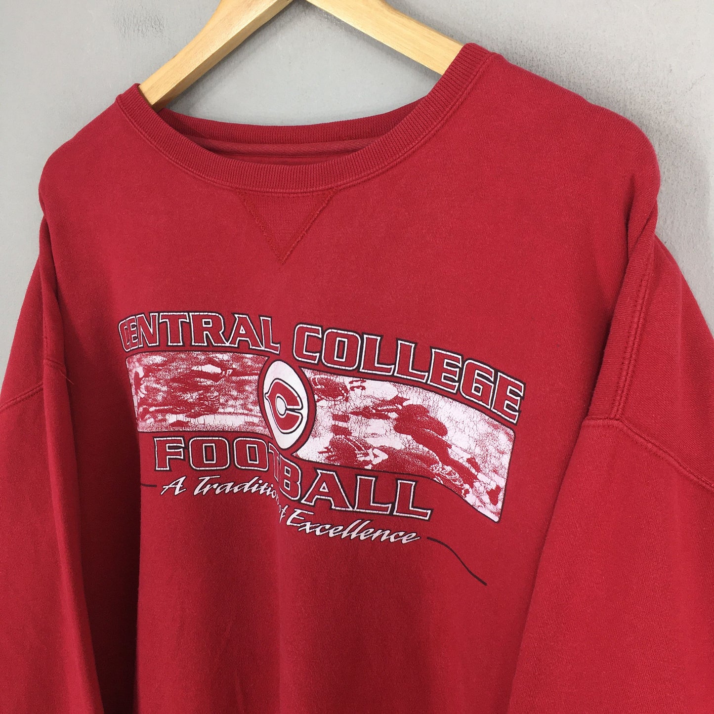 Central College Football University Sweatshirt XLarge