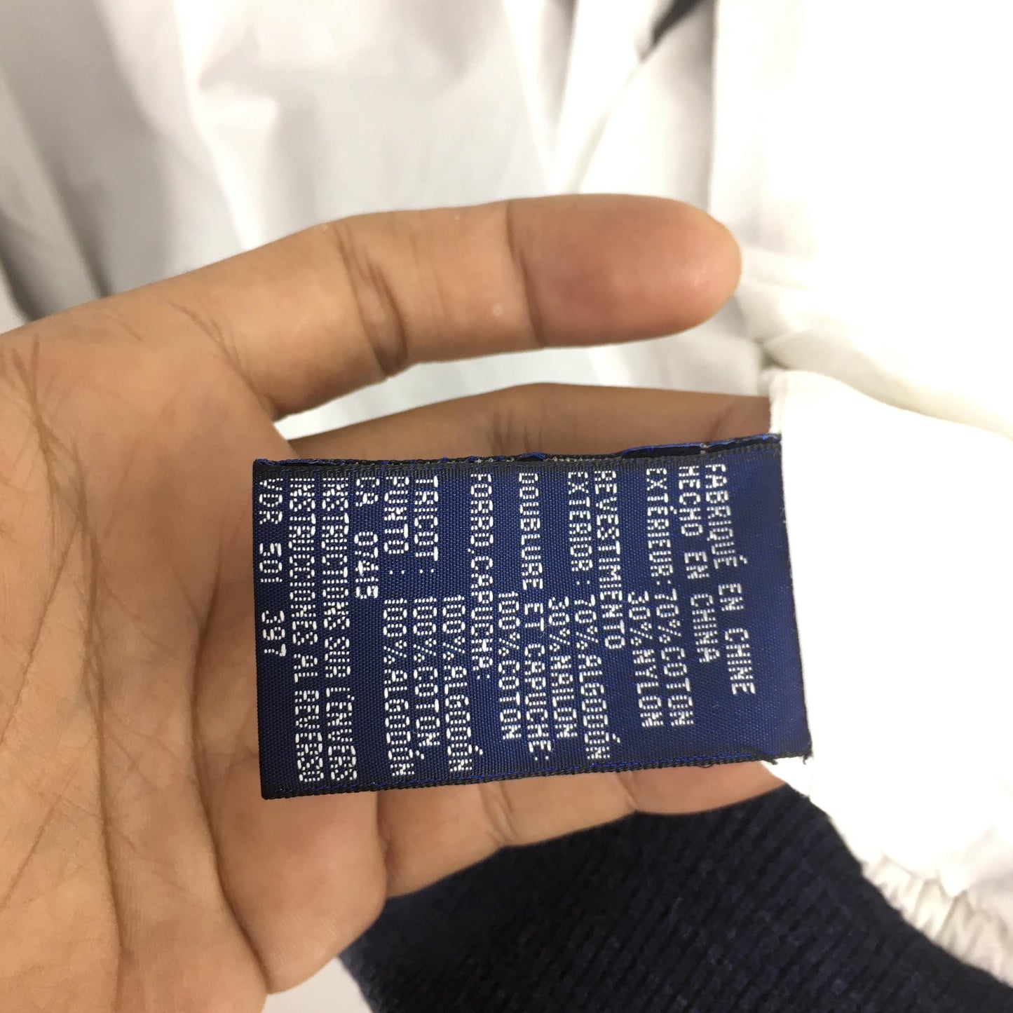 Nautica Blue Hoodie Jacket XXLarge