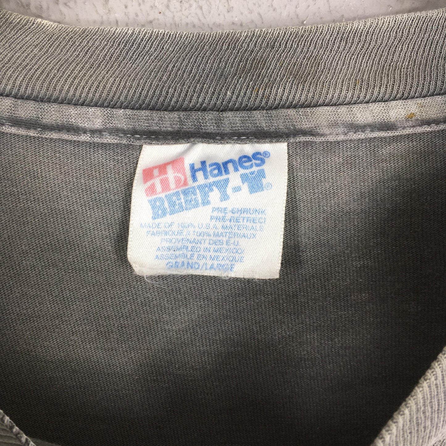 Harley Davidson Eagle Gray T shirt Large